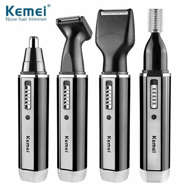 Afeitadora Eléctrica 4 en 1 Recargable - Kemei KM-6630